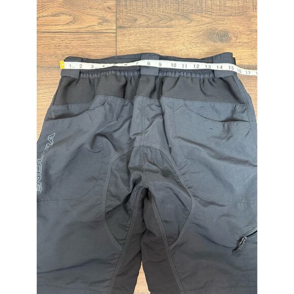 ENDURA Men's Hummvee Zip Off Pants Black Mountain Cycling Pants Size Large - Picture 8 of 9